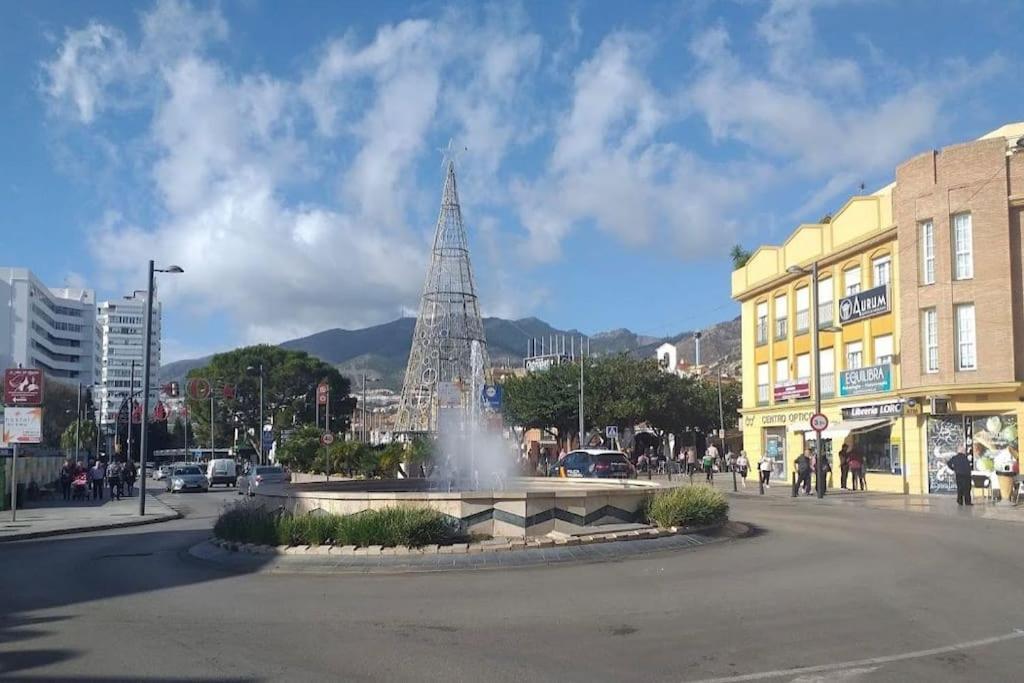 Apt Moderno Con Vistas, Recepcion 24 Hs Y Piscinas Benalmadena Luaran gambar