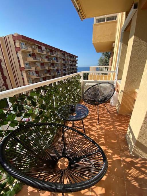 Apt Moderno Con Vistas, Recepcion 24 Hs Y Piscinas Benalmadena Luaran gambar